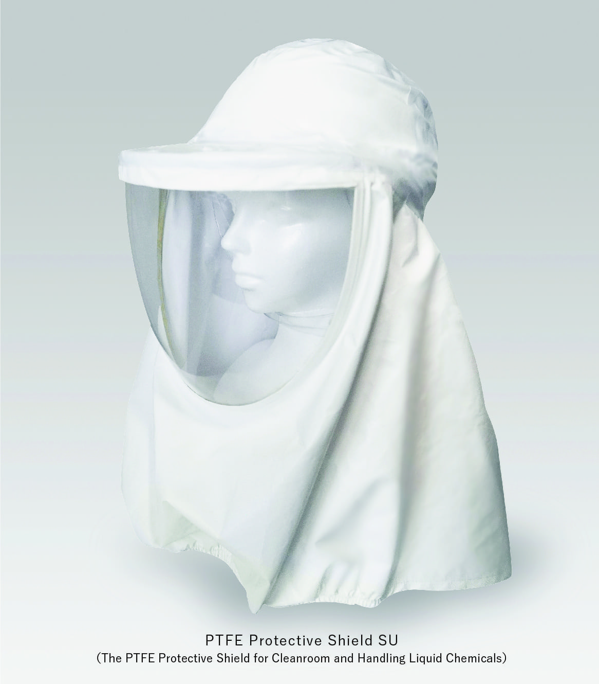 PTFE Protective Shield SU(The PTFE Protective Shield for Cleanroom and Handling Liquid Chemicals)